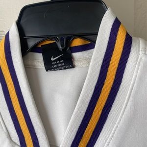 Vintage lakers warm up suit